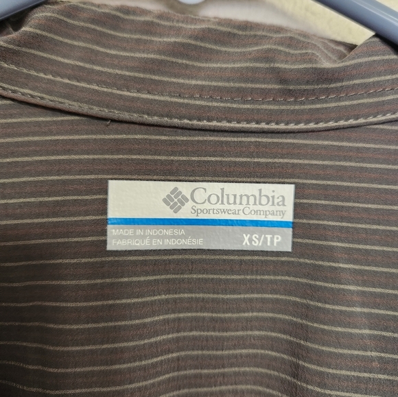 Mens/teens Columbia button down shirt size XS - Picture 3 of 8